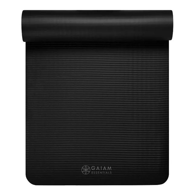 Gaiam 10mm sporto kilimėlis su dirželiu