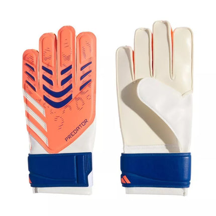 adidas Predator Vaikų Treniruočių Vartininko Pirštinės Baltos ir Oranžinės JN5361