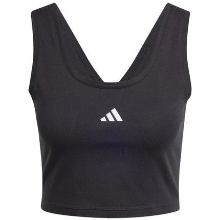 adidas Essentials marškinėliai su mažu logotipu iš medvilnės, moteriški JE1321