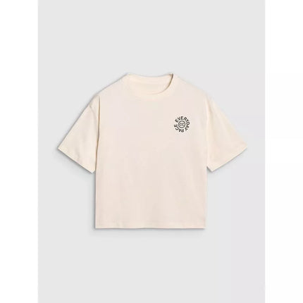 Women's oversize printed T-shirt 4F 4FWSS25TTSHF1993-11S