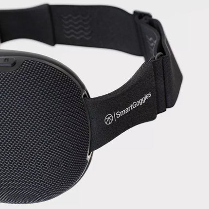 Therabody SmartGoggles 2.0 atsipalaidavimo akiniai juodi