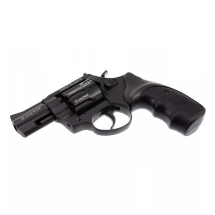 ZORAKI R1-K6L BAS blank alarm and signal revolver, 2.5" barrel, .22 Long Blank, black (R1256BMP-BAS)