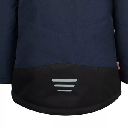 Trollkids Kids Norefjell Jacket for girls/boys, waterproof, navy blue (132-100)