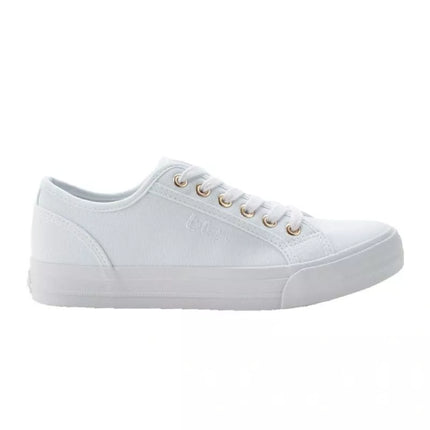 Lee Cooper women's sports shoes fabric sneakers stylish white