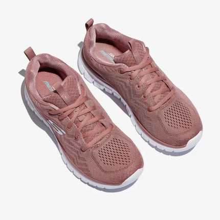 Skechers Graceful Get Connected Pink Women's Sneakers (12615-MVE)