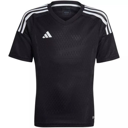 adidas Tiro 23 Varžybų rungtynių marškinėliai vaikams Juodi IC7461