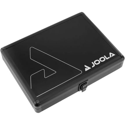Dėklas raketėms ir 3 kamuoliukams stalo tenisui JOOLA ALU LASER BLACK