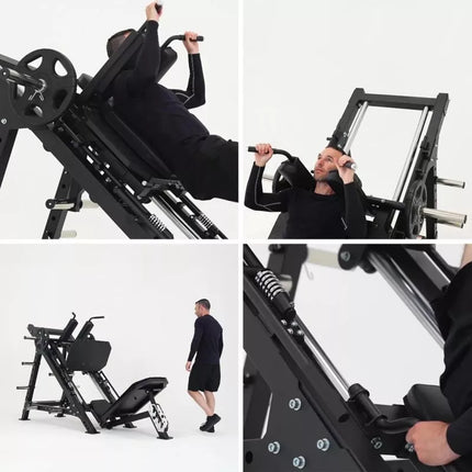 HMS LP3175 Semi Commercial Leg Crane (17-51-006) Gray, Black