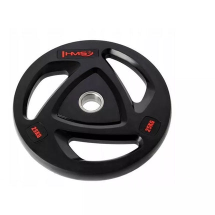 Rubber-coated Olympic plate 25 kg HMS TOX25