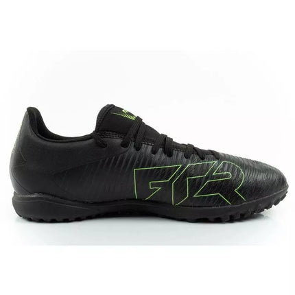Puma men's sports shoes Future 8 Play TT turf football shoes black green