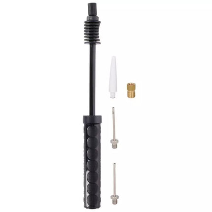 DUNLOP BALL PUMP 23.5 CM WITH NEEDLE AND ACCESSORIES, BIDIRECTIONAL