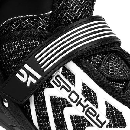 Spokey Khan Bk/Wh Jr riedučiai 927032-927033