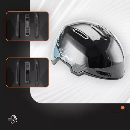 Qunature 10130003003 Ski Helmet with Earmuffs for Snowboard 58-61 cm - Black