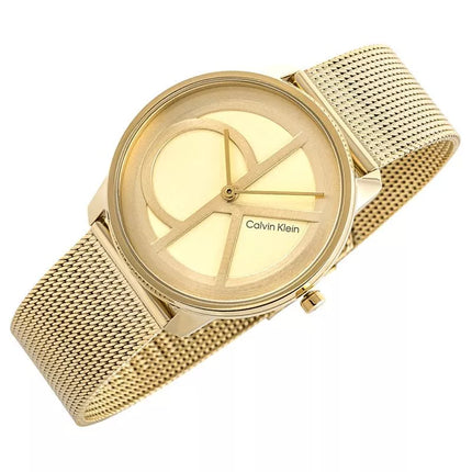 CALVIN KLEIN Iconic Mesh Women's Watch 25200034 + BOX