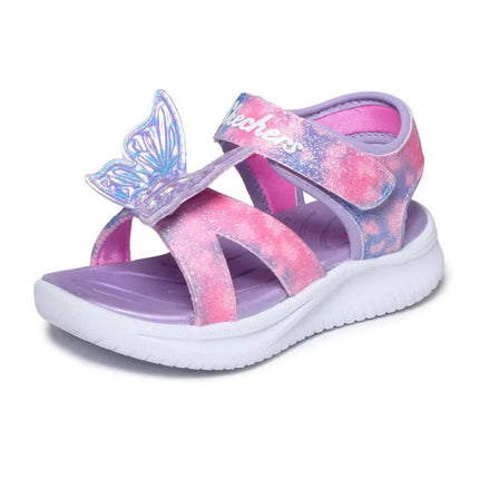 Skechers vaikiškos basutės JUMPSTERS SANDAL BUTTERFLY BRITES 303109N LVMT