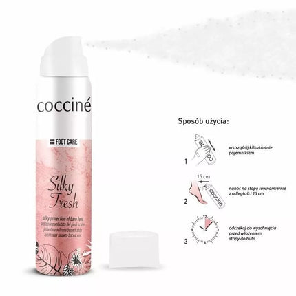 Šilkinis pėdų kremas Coccine, šilko švelnumas, DA0262