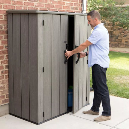 Ilgalaikė aukščiausios kokybės sodo spinta 136x70 60209