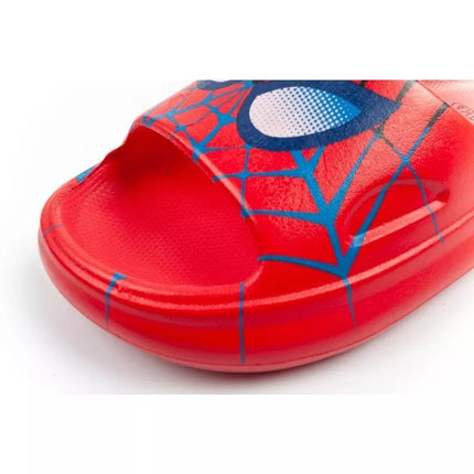 Leomil berniukiškos šlepetės per pirštą „Spiderman“ su švieselėmis, raudonos, Marvel