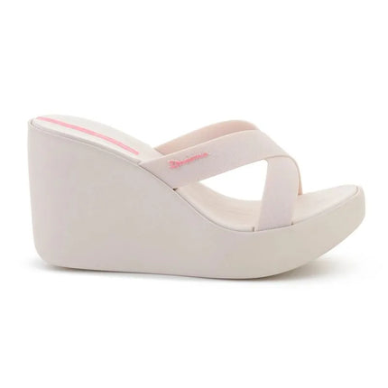 IPANEMA HIGH FASHION II SLIDE FEM smėlio spalvos/blizgučiai/rožinė 83646-BO701