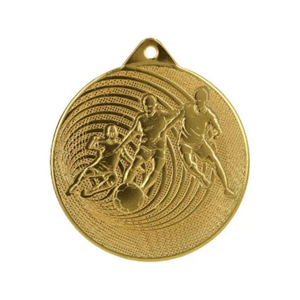 METAL MEDAL FOOTBALL FI 70 MMC3070 - GOLD