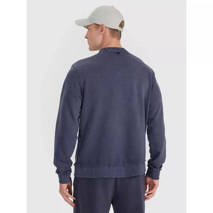 Men's sweatshirt without zipper and hood 4F 4FWSS25TSWSM1739-22S