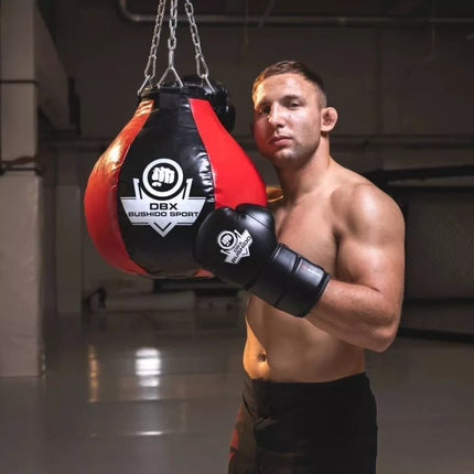 15 kg - SK15 Bokso kriaušė - Juoda - Raudona