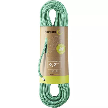 Virvė hummingbird eco dry 9.2mm 60m ledas-mėta-citrusas EDELRID