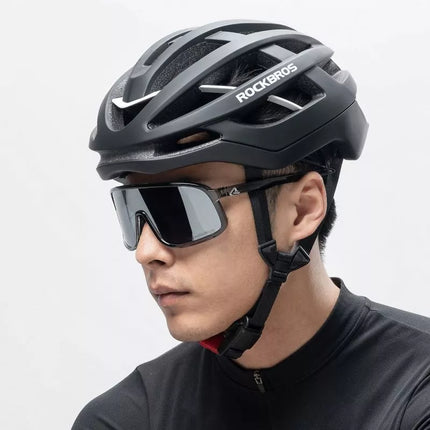 Rockbros HC-58BK-L Dviračio šalmas 58-61 cm - Juoda ir Pilka