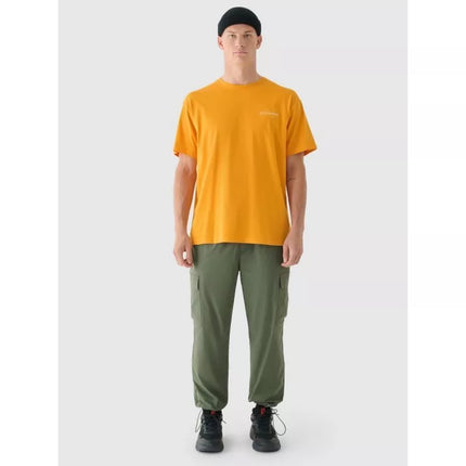 Vyriški oversize spausdinti marškinėliai 4F 4FRAW24TTSHM2578-70S