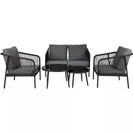 5-PIECE GARDEN FURNITURE SET MILAN