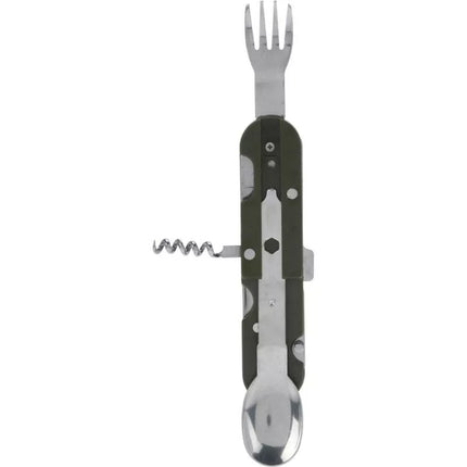 5-in-1 SURVIVAL TOURIST KIT, POCKET KNIFE WITH CUTLERY