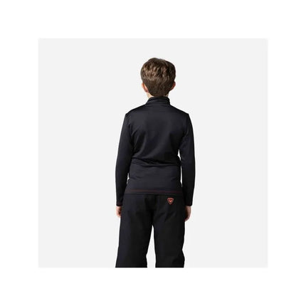 ROSSIGNOL Boy Hero 1/2 Zip Warm Stretch Sweatshirt Black