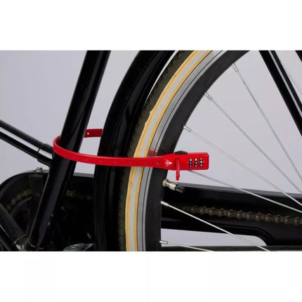 DUNLOP RED CODE STRAP BIKE LOCK