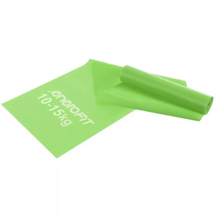 Treniruočių juosta Pilateso pratimams 2000x150x0,40MM 10-15KG ŽALIA