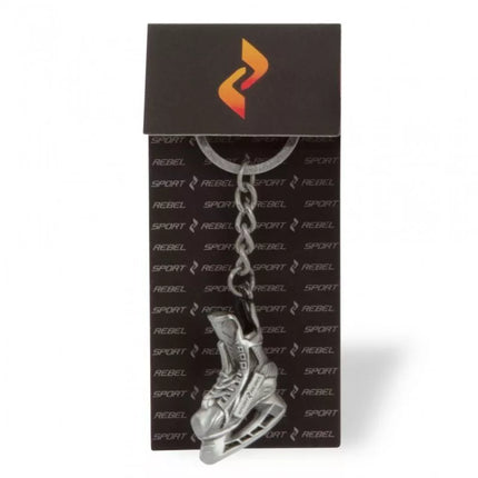 Sportrebel Riedu susegamas raktų pakabukas SIDABRINIS