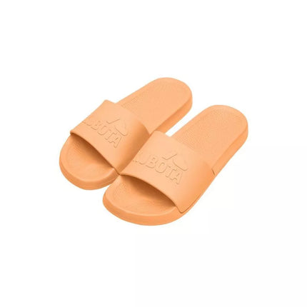 Kubota paprastos baseino šlepetės oranžinės K25SS-101-004-05-1