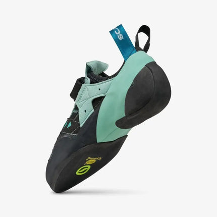 Instinct VS Shoes for Women, Black/Aqua, Size 38.5 by SCARPA