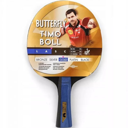 Drugelis Timo Boll Gold 85021 Stalo Teniso Raketė