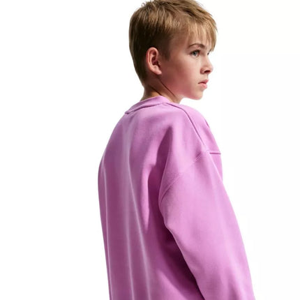Nike Sportswear Club Fleece Kids' Sweatshirt Pink FD2923 503