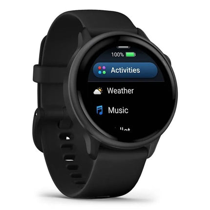 Garmin Vivoactive 6 laikrodis juodo skalūno