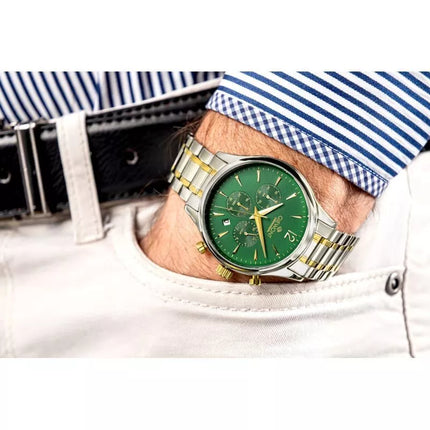 Giewont Chronograph Safyrinis Žalias Vyriškas Laikrodis GW6310-B6