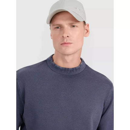 Men's sweatshirt without zipper and hood 4F 4FWSS25TSWSM1739-22S
