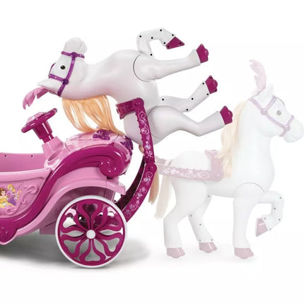 Vaikiškas elektrinis automobilis - Huffy Princesės karieta