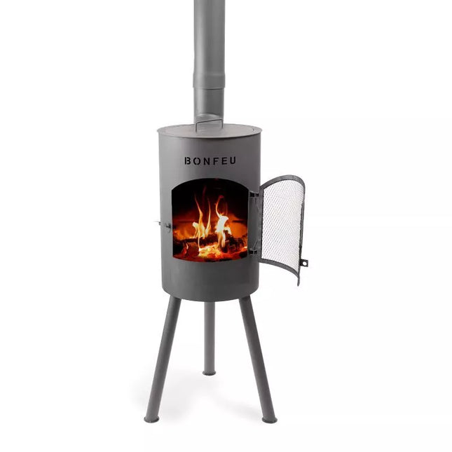 Bonfeu Bongiano Sp 3001 sodo židinys, juodas