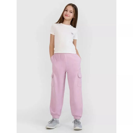 Girls' jogger sweatpants 4F 4FJWSS25TTROF1135-52S