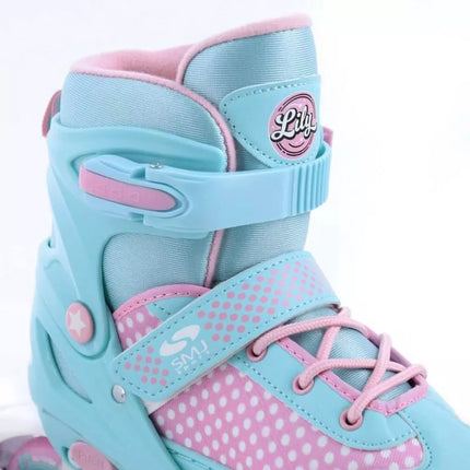 SMJ sport 2in1 Jr Lili reguliuojami riedučiai