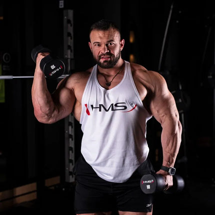 HPT10 2 x 10 KG POLYURETHANE TPU HMS Dumbbells
