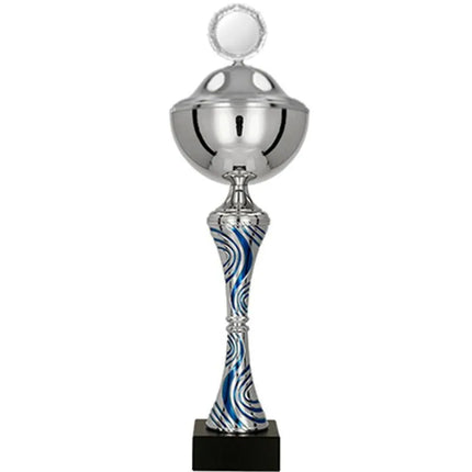 Metal cup with a lid