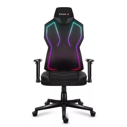 Huzaro Combat 6.2 Juoda RGB Žaidimų Kėdė
