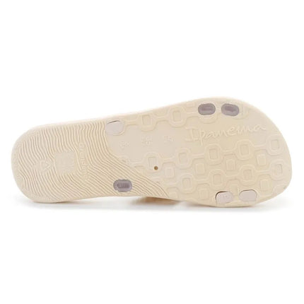 IPANEMA SENSE SLIDE moteriškos basutės smėlio spalvos/smėlio spalvos/juodos 27214-BP206